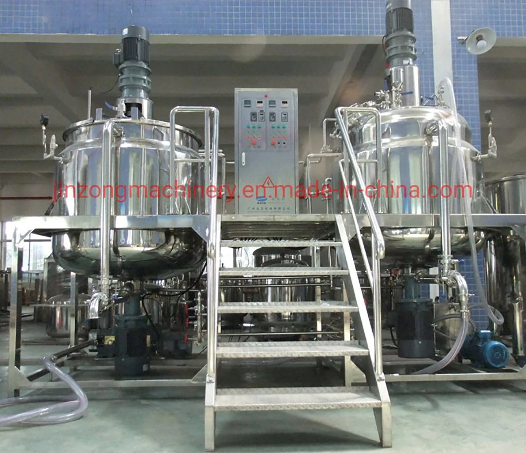 Factory Price Liquid Soap Making Machine Fluid Products Mixing Milk Beverage Shampoo Detergent Cosmetic Homogenizer Mixer 500L