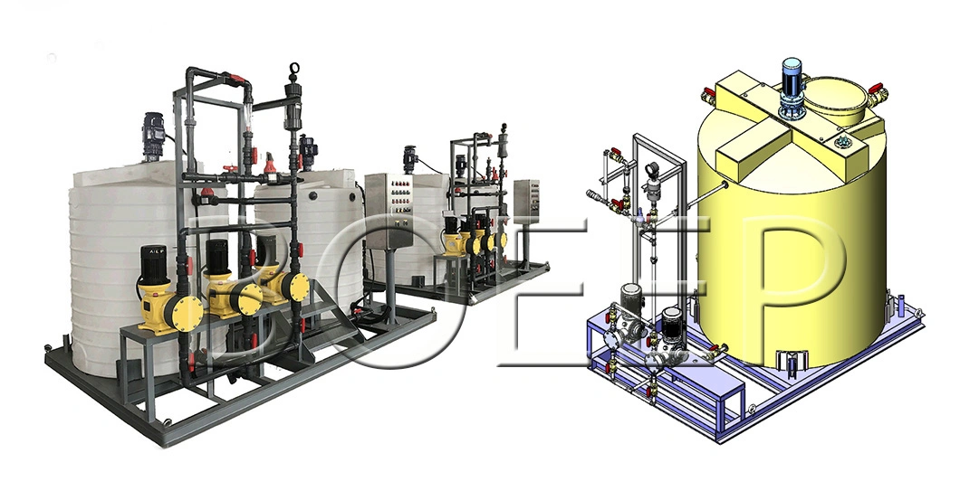 Chemical Dosing System Water Treatment Plant and Dry Powder Dosing System