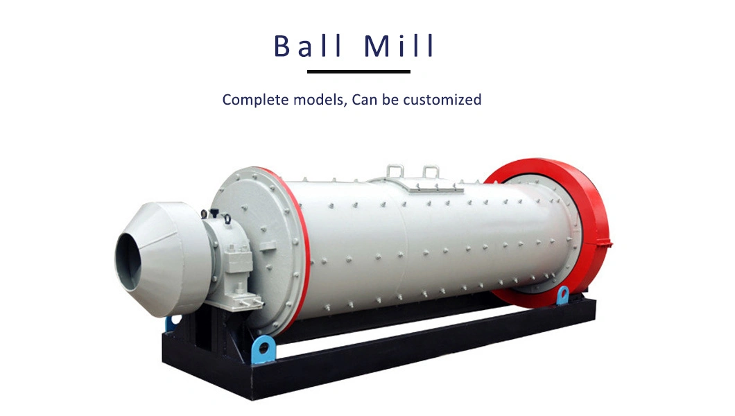 1-5tph Dry Type Ceramic Sand Ball Mill Machine Equipment for Grinding Ceramic