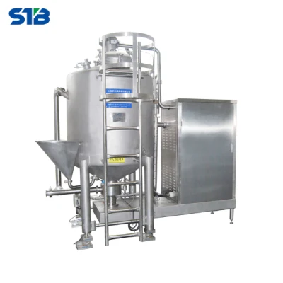 Высококачественный турбовакуумный смеситель для линии по производству жидких пищевых продуктов для молока и напитков